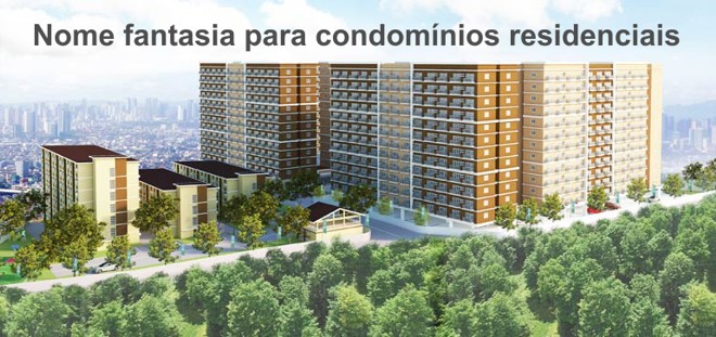 nome fantasia para residenciais condomínios e edifícios